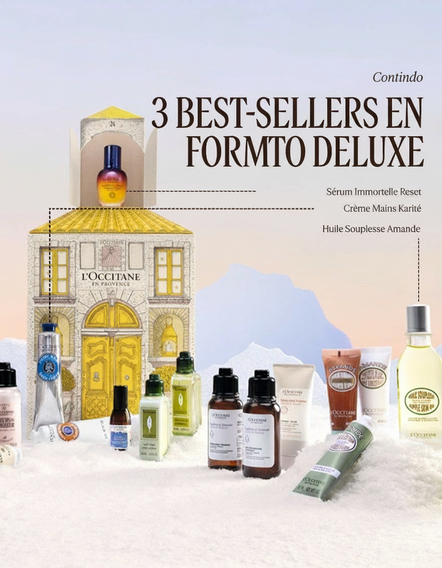 Calendario L'Occitane - Best-sellers en español